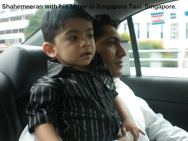 am with father, singapore taxi, singapore