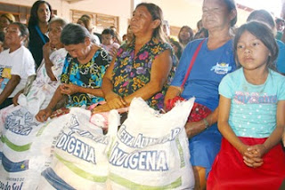 Cesta Alimentar Indigena - Foto Setass