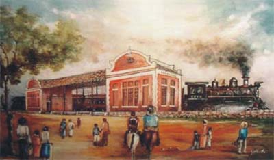 Estação de Trem da terra natal de Roberto Sandoval