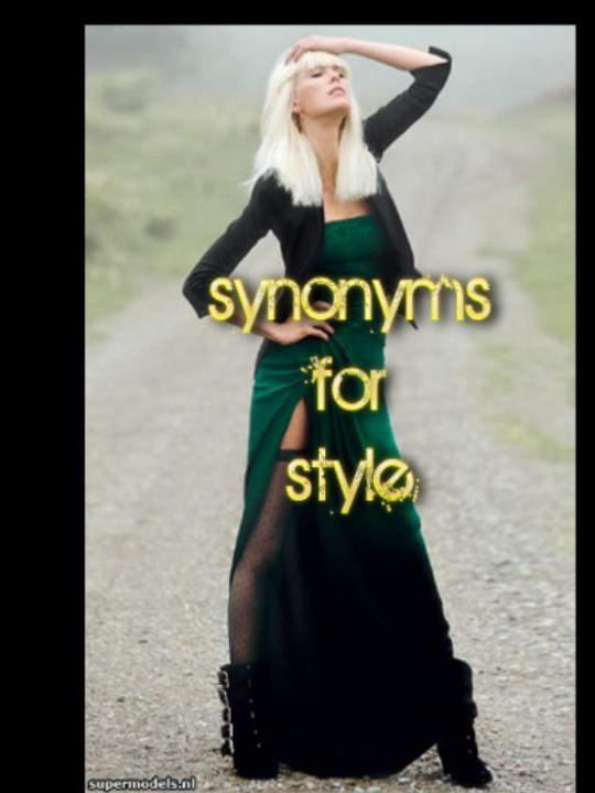 Synonyms for Style