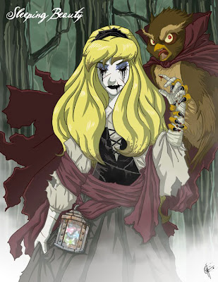 Jeffrey Thomas, princesas disney, dark