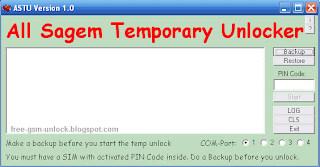 All Sagem Temporary Unlocker