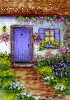 Cottage Garden Painting