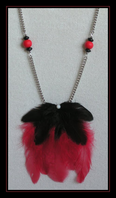 Red and Black Necklace