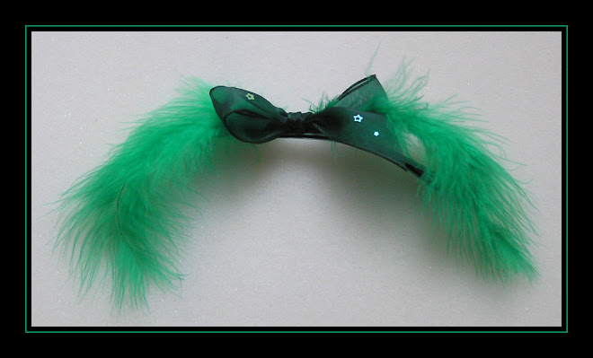 Green Hair-clip I