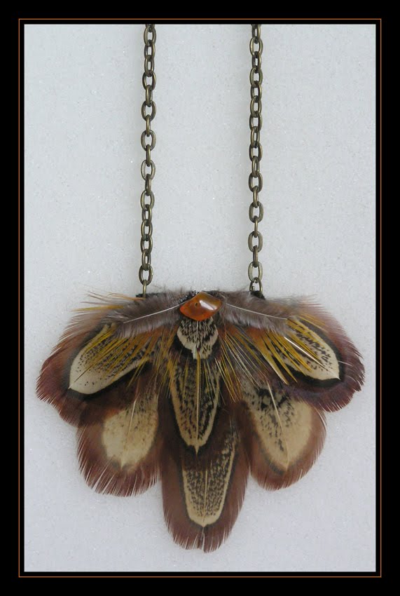 Pheasant Small Necklace
