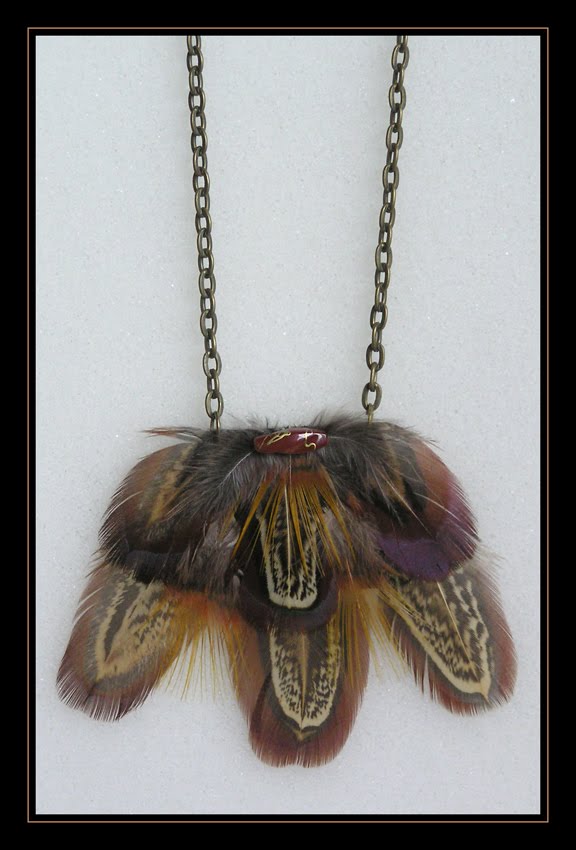 Pheasant Small Necklace II