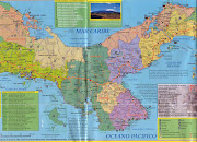 Detailed Map of Panama