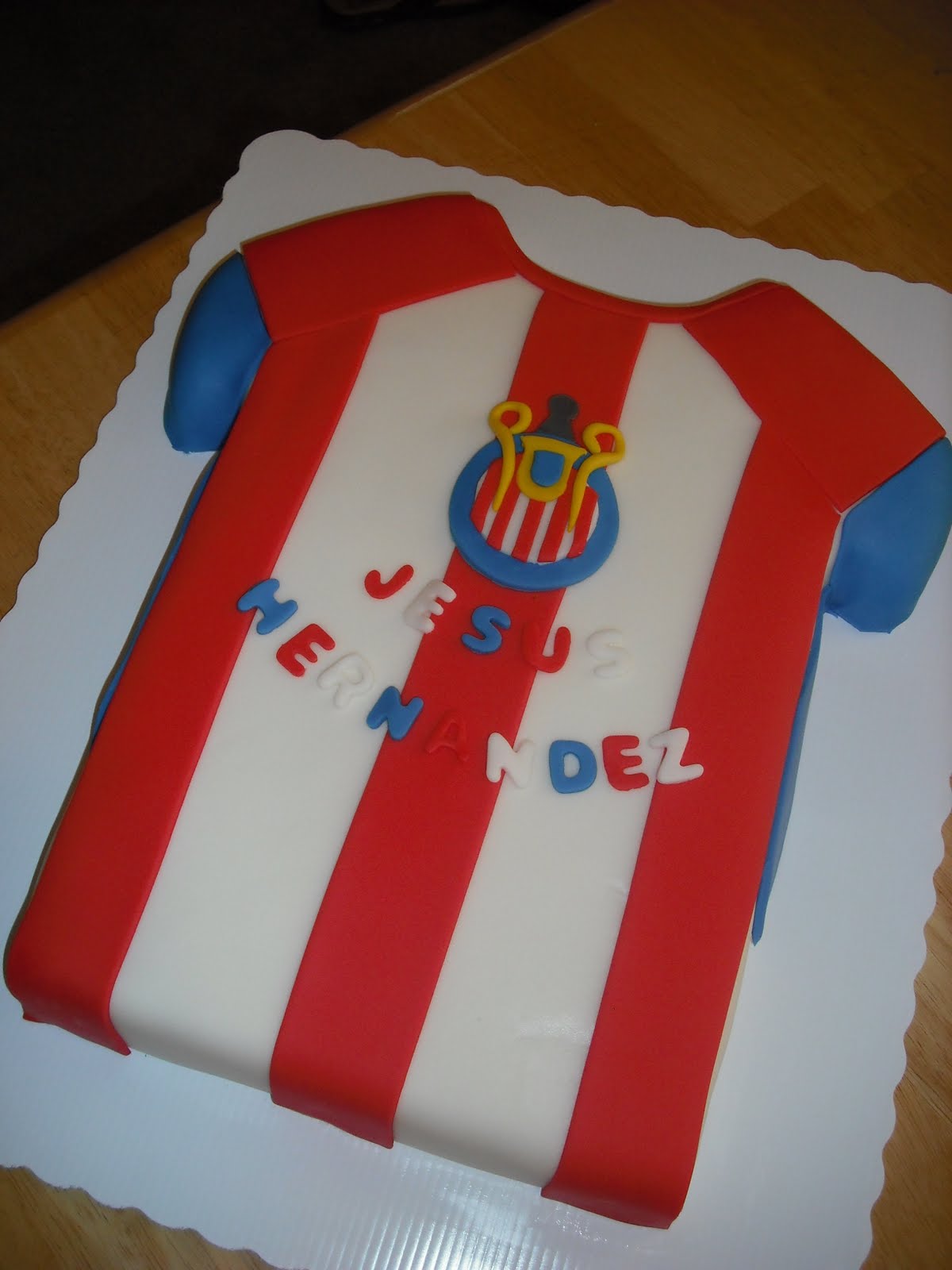 Sprinklebelle: Chivas Jersey Cake