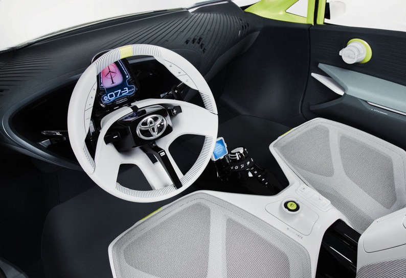 2010 Toyota FT-CH Concept interior 2010 Toyota FT-CH Concept interior