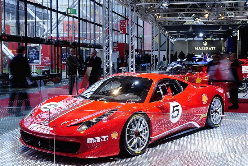 ferrari 2011 models. The Ferrari 458 Challenge will