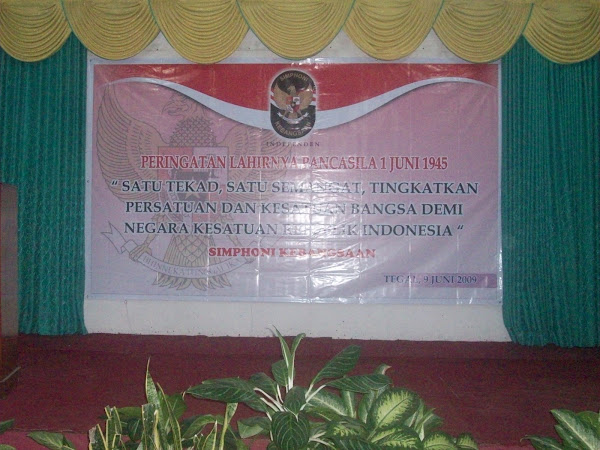 PERINGATAN LAHIRNYA PANCASILA 1 JUNI 1945