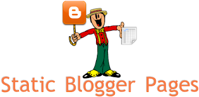 Display static pages in blogger Add Static Pages in Blogger