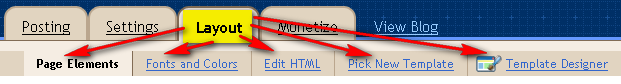 Layout Tab Layout Tab