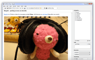 BlogJet Blogger Desktop application