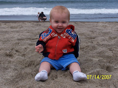 Brady at the beach