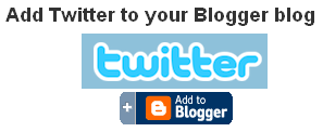 Add Twitter To Blogger