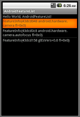 Android的功能編號(feature ID) Android的功能編號(feature ID)