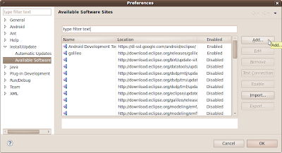 Available Software Sites Available Software Sites
