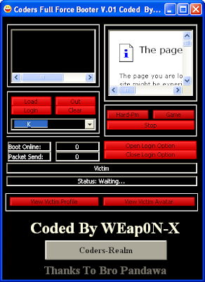 Coders Full Force Booter V.01 Coders Full Force Booter V.01