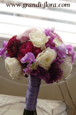 spring bouquet ranunculus
