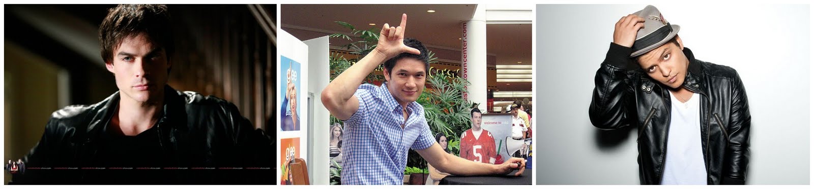 I love Ian Somerhalder, Harry Shum Jr, and Bruno Mars. So much! I love Ian Somerhalder, Harry Shum Jr, and Bruno Mars. So much!