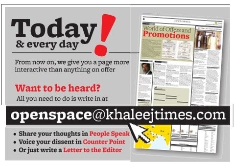 Open Space - At Khaleej Times