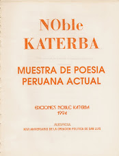 NOBLE KATERBA Una muestra  antológica