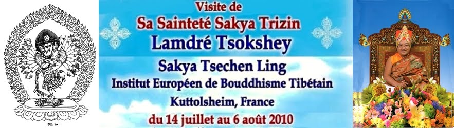 Sakya Trizin Lamdre Tsokshey 2010
