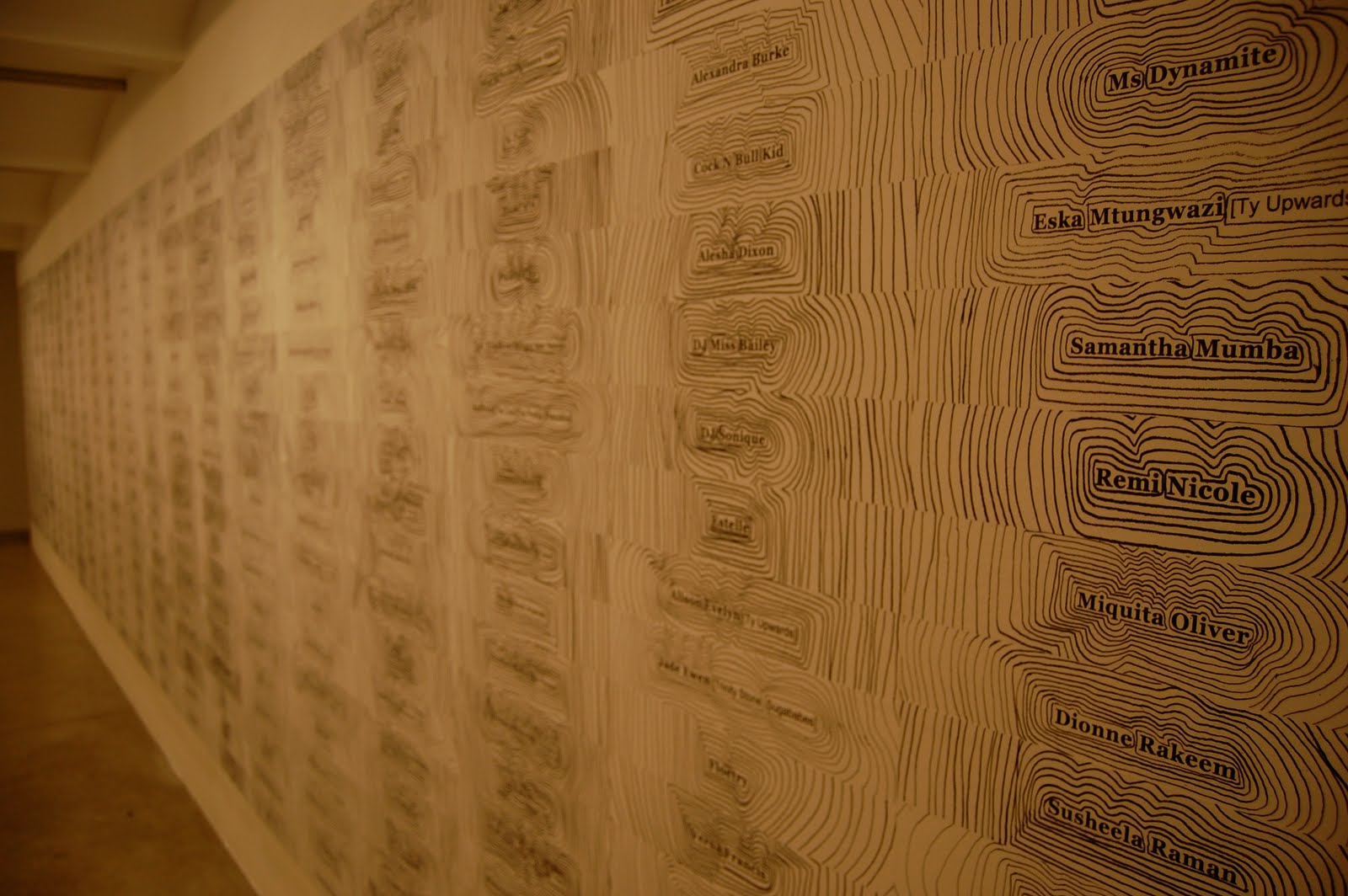 "Devotional Wallpaper" Sonia Boyce