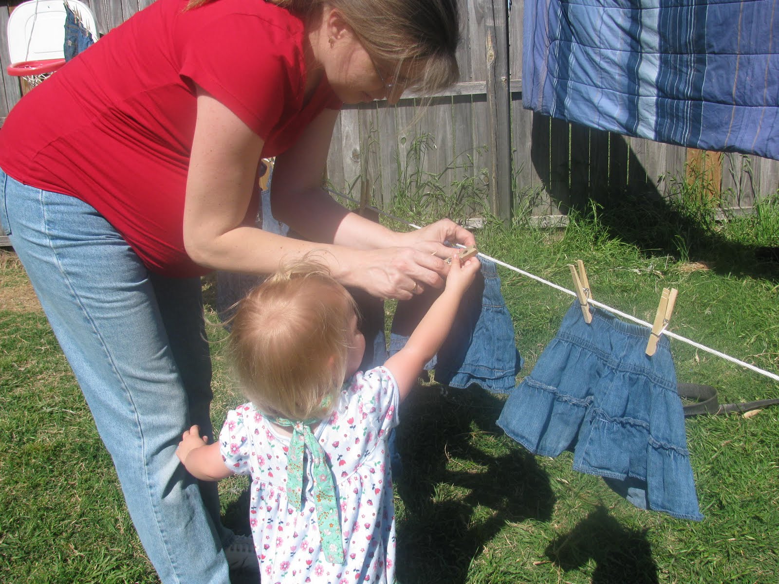 Living By Daily Grace Laundry Day with Young Children and Preschoolers