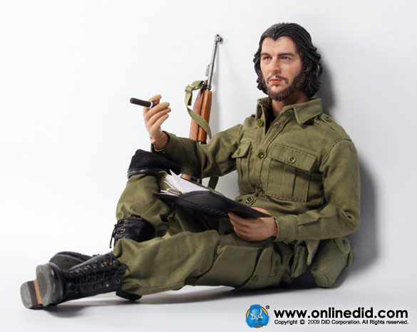 1/6 Che Guevara Action Figure Set Argentine Cuban Revolution Hero Double  Head Male Sculpts Soldier Model Army Collection