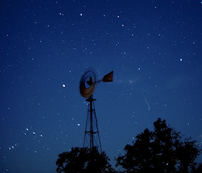 Windmill and Meteor. ©2007 Chris W. Johnson Windmill and Meteor. ©2007 Chris W. Johnson