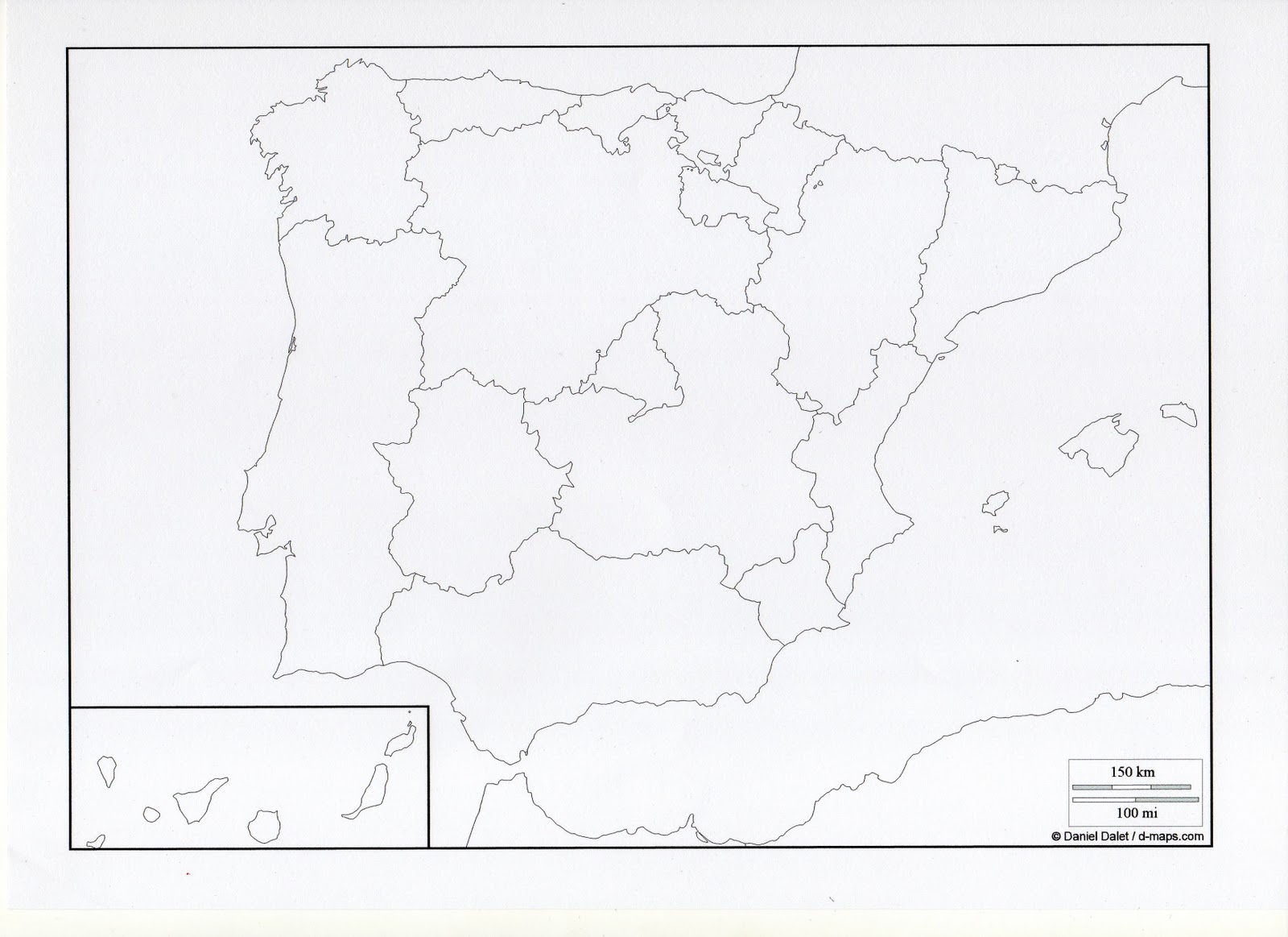 Get España Mapa Mudo Provincias Images