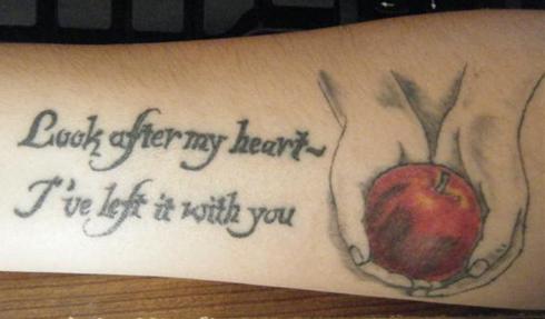  Twilight inspired tattoo for USA Today's "pop-culture tattoo Tuesday".
