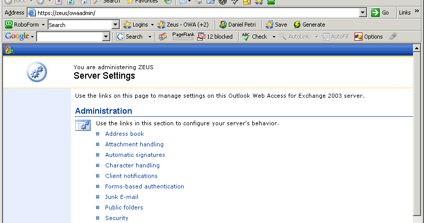 owa outlook