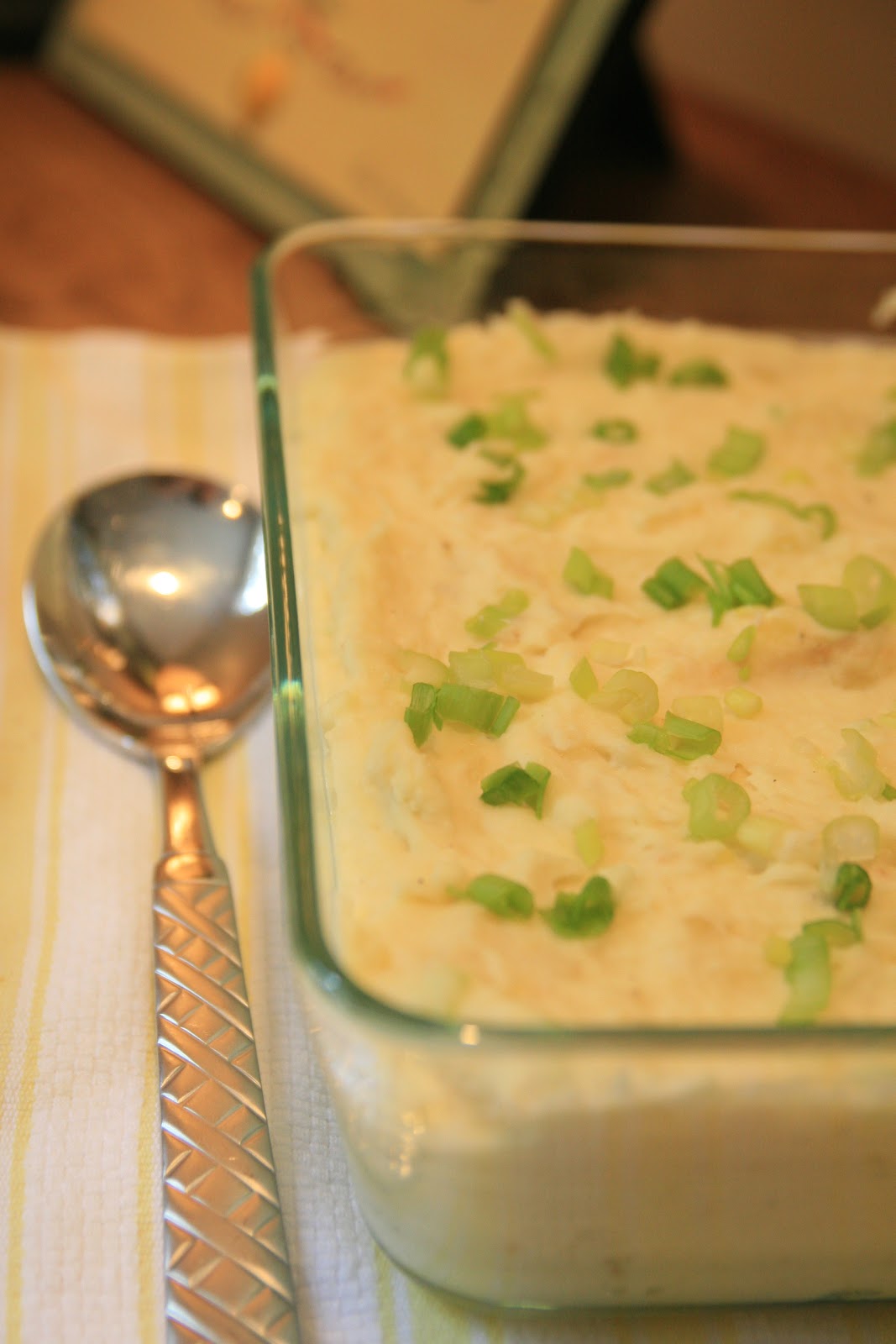 Haystacks & Champagne Horseradish Sour Cream Mashed Potatoes