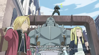 Ed, Al, and Winry