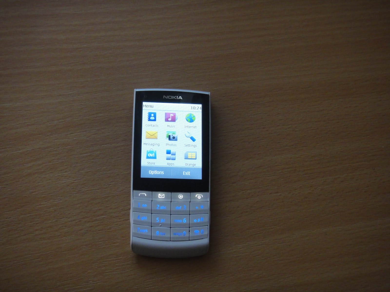 Celular Desbloqueado Nokia X3 02 Branco c Câmera 5MP