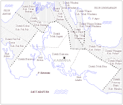 Peta Kabupaten Kaimana