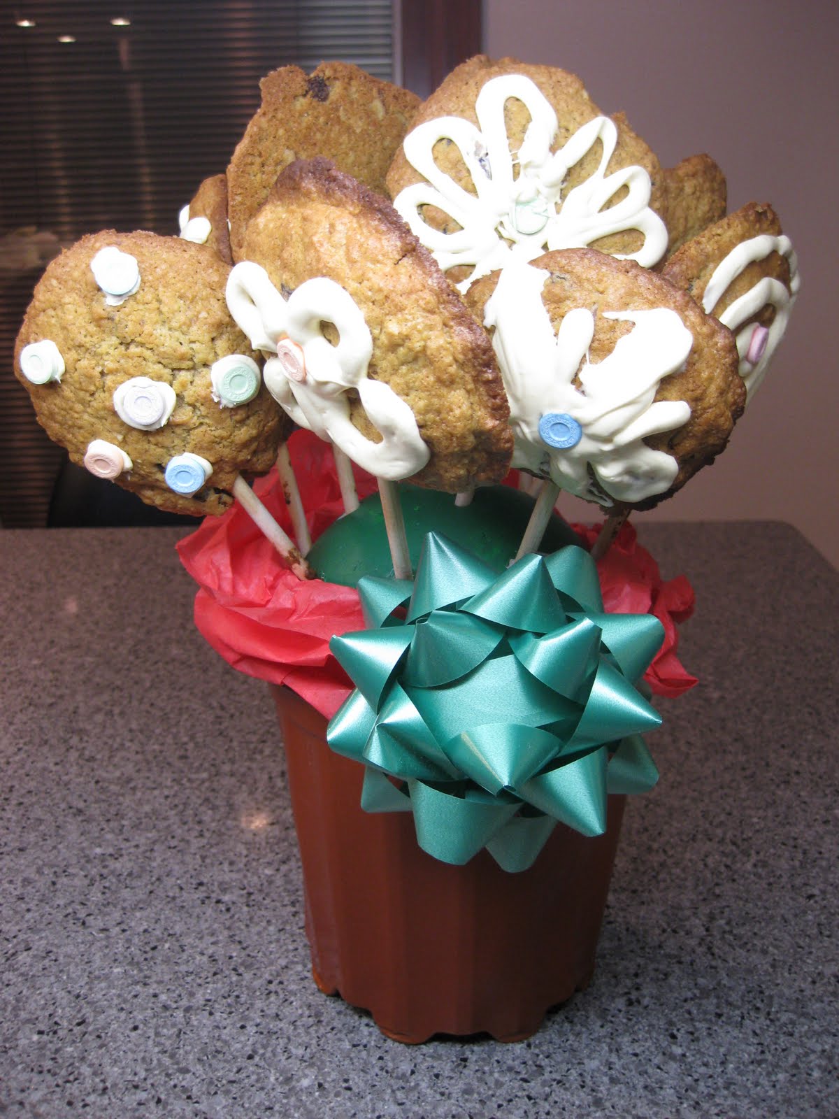 Dinner at Christina's Cupcake and Cookie Bouquets