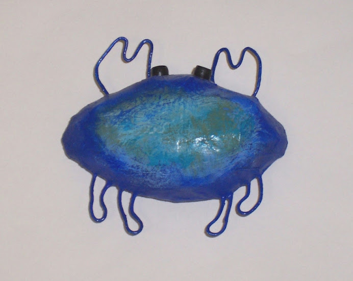 Crabby Magnet Blue