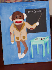 Math Teacher Monkey