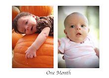The Girls at One Month