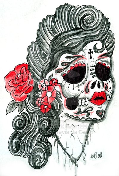 Sugar Skulls and La Calavera Catrina Sugar Skulls and La Calavera Catrina