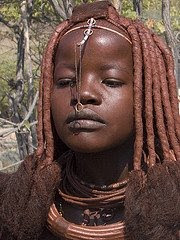 Rapariga Muchimba do Namibe