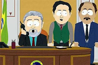 Lula em versão South Park
