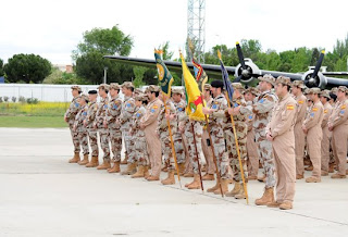 Finalización del destacamento del Ejército del Aire en el Chad.