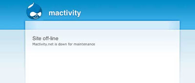 Drupal: Mengganti Tampilan Default Site Offline Drupal