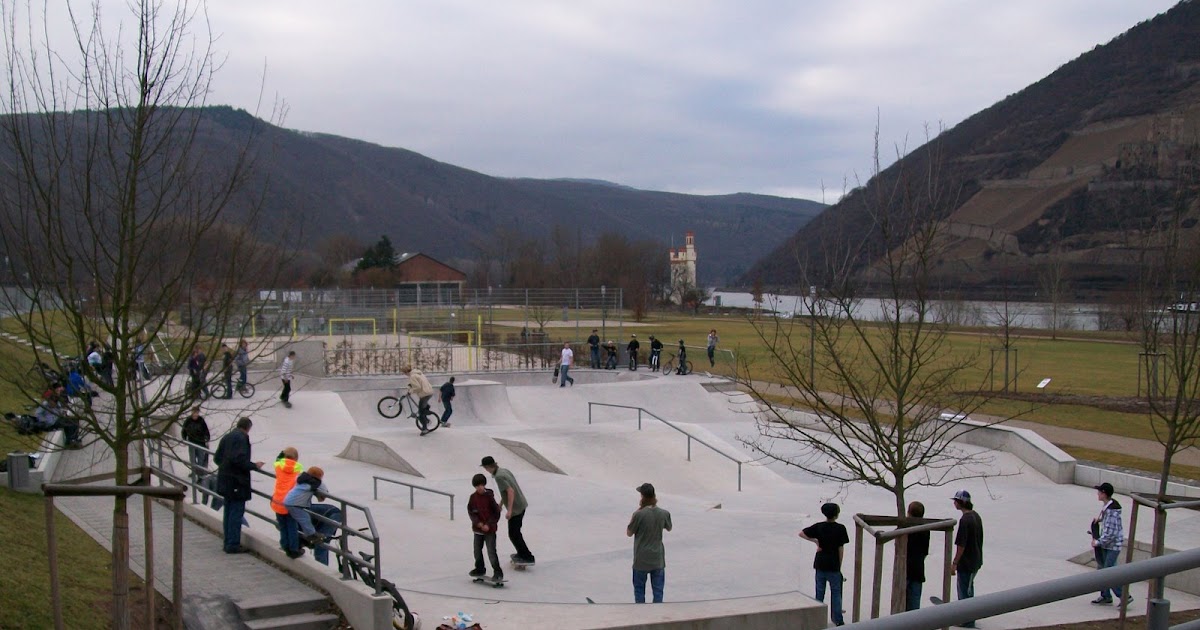 Jugendzentrum "Am Zug" Exkursion Skatepark Bingen